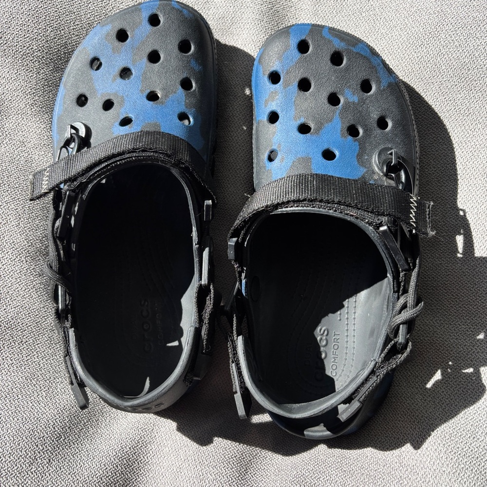 CROCS Post Malone “blue camo”